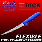 F.Dick 7" MasterGrip Semi-Flexible Fish Filleting Knife Blue 8 2418 18