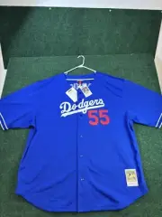 Men's Mitchell & Ness Orel Hershiser Royal Los Angeles Dodgers Cooperstown 4XLT