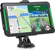 GPS Navigation for Car Truck RV, GPS Navigator with 7 inch, 2025 Maps (Free Lifetime Updates), Truck GPS Commercial Drivers, Semi Trucker GPS Navigation System, Custom Truck Routing