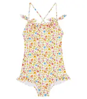 [Bonpoint] Bonpoint Abbie floral swimsuit Y 14 multicoloured