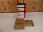 SCOTCH MASTER 90 C-BOX BLANK CASSETTE TAPE LOT OF 3 WITH EXTRAS