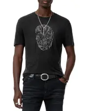 John Varvatos Chain Skull Tee