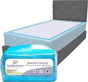 Tendercare - 40 Underpads - 80cm x 150cm Extra Long - 1800ml High Absorbency - Comfortable & Secure - Incontinence Bed Pads - Seat & Bed Protectors for Incontinence