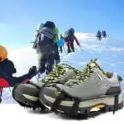 Crampons Shoes Spikes 24 Teeth Ice Gripper Snow Claws Shoes Cover For M L