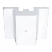 Juno Lighting Floating Electric Feed,White,4 1/2in R29 WH Juno Lighting R29 WH