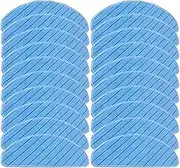 KBTBSCCPLG 20Pcs Washable Mop Cloth Pads T8 T9 T9 Model T9 Series Vacuum Cleaner Replacement Compatible with Ecovacs Compatible with Deebot Compatible with AIVI mop