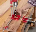 Mini Bench Drill Press Machine Woodworking Drilling Locator Tool Accessories Kit