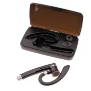 Ear-hook Wireless Earphone Headphone Boom Mic Handsfree Single for Cell Phones