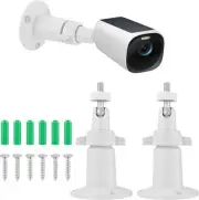 2pcs Adjustable Wall Mount for Arlo,Eufy Solocam S220/C210 Eufycam 2C/2C/ Pro 3