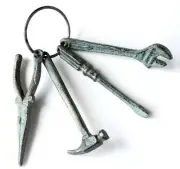 Tool Key Ring Cast Iron Wall Mount Rustic New Old Fashioned Vintage