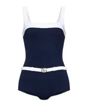 SPARKLING JERSEY SWIMSUIT XS,M Black