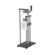Force Gauge Stand Manual Force Test Stand Push Pull Gauge, Hand Wheel Operate...