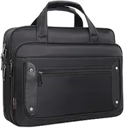 Men Laptop Bag 15.6 Inch Large Capacity Laptop Notebook Bag with Handle & Pocket Laptop Case Oxford Fabric for Air Pro 13 15 Huawei Asus