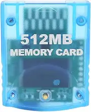 Memory Card for Wii Game Cube, High Speed Storage Save Game Memory Card, Memory Card Compatible for and Wii Console (512MB (8192Blocks))