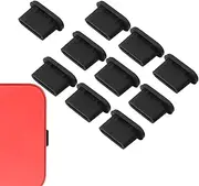 Type C Dustproof Dust Protector Type C | 10 Silicone Dust Protector for Charging Ports | Type C Port Dust Protection Caps for Tablet with F