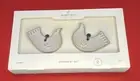 Magnolia Hearth Hand Tree Ornament Nordic Dove Birds Set 2 Ceramic NEW Christmas