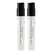 在飛比找Yahoo奇摩購物中心優惠-Jo Malone 青檸羅勒葉與柑橘針管香水1.5mlX2