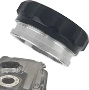 Aluminum Alloy Oil Tank Cap - Car Tank Replacement Part | Aluminum Alloy Car Tank Part Radiator Cap General for Reserve