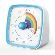 Yunbaoit Visual Timer with Night Light, 60-Minute Countdown Timer for Kids and A