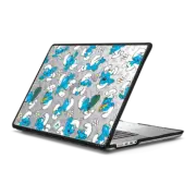 MacBook Pro 16-inch (M1 - M4) Impact Case The Smurfs Jumbled Pattern Laptop Case