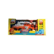 Hasbro Tonka Mighty Builders Fire Tuff Fire Truck Playset Lights & Sounds