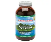 Green Nutritionals Hawaiian Pacifica Spirulina 500 Tablets - Vegan Friendly