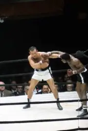 Floyd Patterson Throws A Punch Against Ingemar Johansson 2 Old Boxing Photo