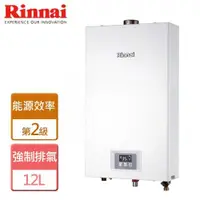 在飛比找ETMall東森購物網優惠-【林內Rinnai】RUA-1200WF 強制排氣型熱水器 