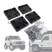Aluminium Door Hinge Kit With Bolts For Land Rover Defender 90/110 Complete Kit (for: Land Rover)