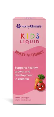 Henry Blooms Kids Liquid Multi Vitamins 100ml
