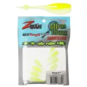 Z-MAN MST-63PK8 StingerZ Glow Chartreuese 2in Fishing Lures (8 Pack)