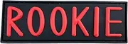 Rookie Airsoft Paintball PVC Morale Patch