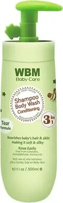 WBM Care Kids 3 in 1 Shampoo Conditioner And Body Wash 10 oz-C2