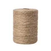 Natural Jute Twine Crafting Twine String for Crafts Gift, Craft 5mm 100 Feet