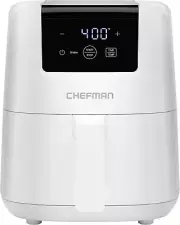 CHEFMAN 2 Qt Mini Air Fryer – Compact, Nonstick, Dishwasher Safe, Digital, Black
