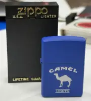 ZIPPO 1998 CAMEL SPECIAL LIGHTS BLUE MATTE Z470 LIGHTER UNFIRED IN BOX X424