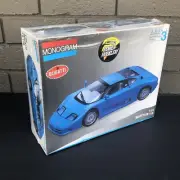 Vtg 1/24 MONOGRAM BUGATTI EB 110 NEW Sealed 1993 Model Kit See Photos Box Bend