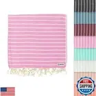 Sand Cloud Turkish Beach Towel - Sand Proof - 100% Certified Organic Turkish
