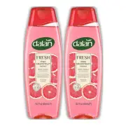 Dalan Fresh Pink Grapefruit Purifying Body Wash w/ Glycerin, 15.2oz (Pack of 2)