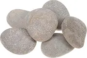 WHAMVOX Assorted Natural Pebbles Kit for DIY Painting 1 Set Handmade Stones Ready to Paint
