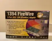 SIIG FireWire 3-Port PCI Adapter Card NN2603 Three External IEEE 1394