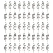 Lure Pogo Pins Fishing Gear Spring Lock Pin Stainless Steel 50pcs/pack