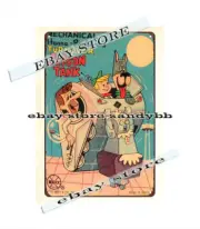 good interior design MARX WIND-UP JETSON TURNOVER TANK childhood toy tin sign