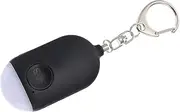SHINEOFI 1Set Outdoor Personal Alarm Flashlight Rechargeable Keychain Device for Compact Defense Tool for Hiking Travel and Everyday