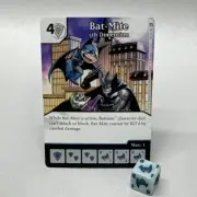 DC Dice Masters World's Finest Batman BAT-MITE Promo Prize Card & Die Set DCU