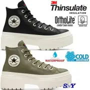 CONVERSE Women's Chuck Taylor All Star Lugged Heel Platform Waterproof Insulated