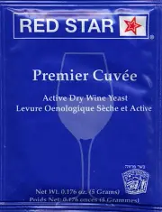 Red Star Premier Cuvee Wine Yeast, 5g - 10-Pack