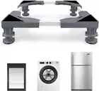 Mini Fridge Stand Adjustable Universal Base with 4 Strong Feet Washer Dryer Pede