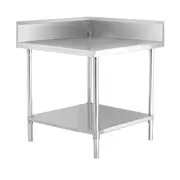 MixRite Corner Work Bench with Splashback 600 x 600 x 900 mm