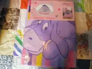 DISNEYSTORE EXCLUSIVE EEYORE DUVET COVER & PILLOWCASE & SINGLE FITTED VALANCE
